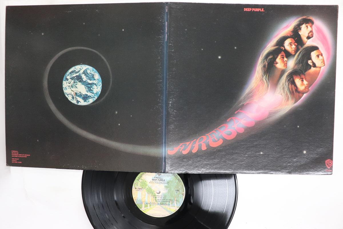 Виниловая пластинка DEEP PURPLE Fireball BS2564 WARNER BROS 1977 США Рок Б/у