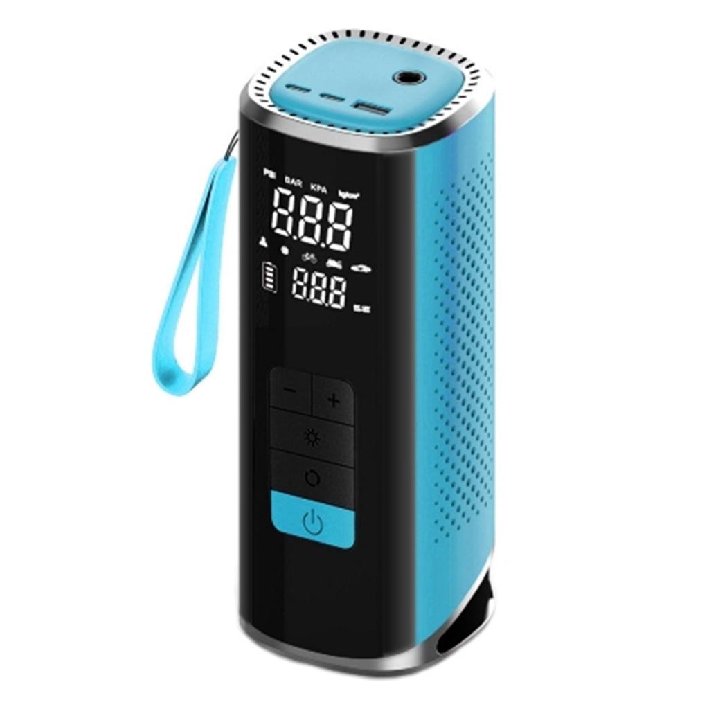 Outdoor Tire Inflator Portable Cordless Air Pump for Car Tires Bike Tire Swiming Rings Basketball