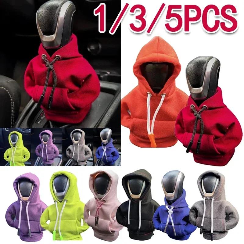 Hoodie Car Gear Shift Cove Shift Lever Handle Kit Creative Universal Car Gear Shift Hoodie Cover Decoration Car Interior Amagi