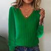 Women Fashion Pullover Sweater R-Neck Long Sleeve Shirts Blouse Knit Casual Cozy Clouds Top