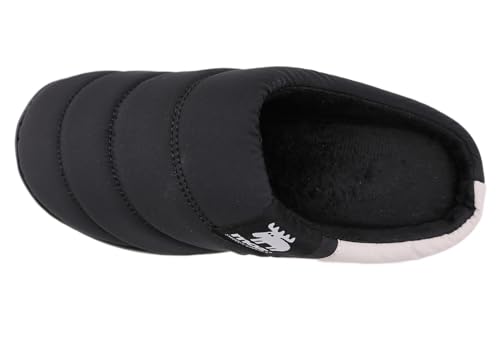 Women's Winter Sandals, Water-Repellent, Cold-Weather, Non-Slip Cushioned Insole, Casual Style, Black, Size 9775700, Medium