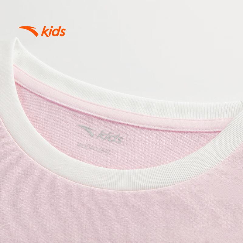 Anta Kids Girls' 2026 Summer Outdoor Camping Knit T-Shirt A62626101