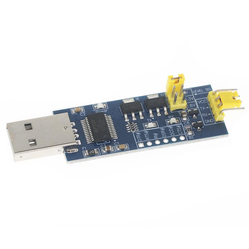 Ft232Rl Usb To Ttl Serial Adapter Module Multi Voltage Support Stable Performance For Arduino Programming Projects