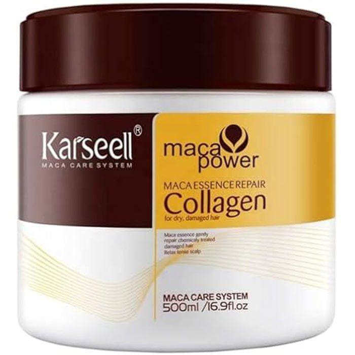 Maschera per capelli - KARSEELL - MACA CARE SYSTEM - Idratazione intensa - Riparazione profonda - 500ml