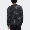 Adidas Sweatshirts Men's Dark Gray Crew Neck Moderate Regular H65646
