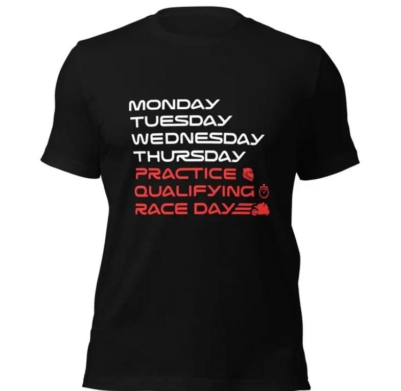 

Motorcycle Race Week Shirt – 7 Days of Pure Speed! 2XL