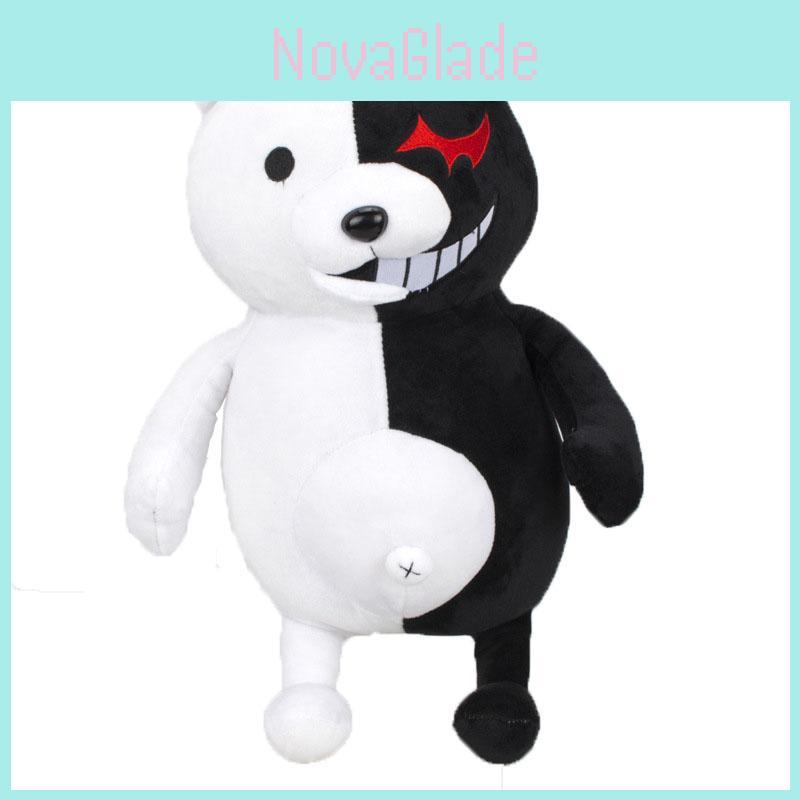 Süßer 14" Stoffbär-Puppe Monokuma aus Danganronpa Weiches und kuscheliger Plüschtier