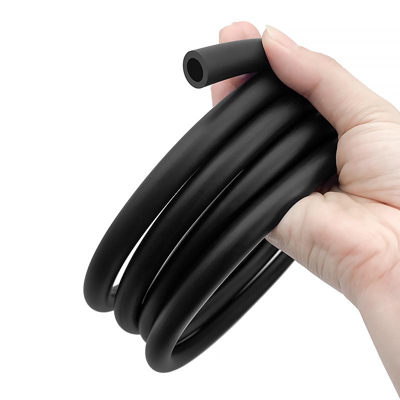 1/3M Black Fuel Line NitrileRubber NBR Hose ID 2/3/4/5/6/7/8mm Diesel Petrol Water Hose Engine Pipe For Motorcycle Accessories