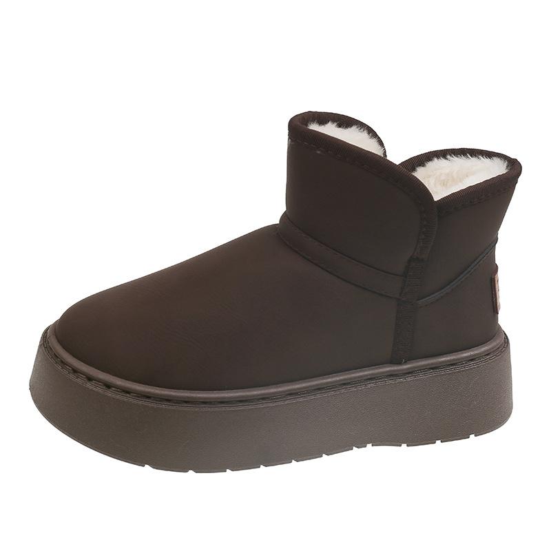 2025 New Thick-soled Heightened Lightweight Non-slip Soft-soled Casual Fashion Versatile Breathable Casual Shoes Snow Boots