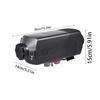 5KW Universal Diesel Heater 12V 24V Parking Air Heater LCD Remote Control For Car Truck Van RV Boat Bus Engine Cabin Warmer