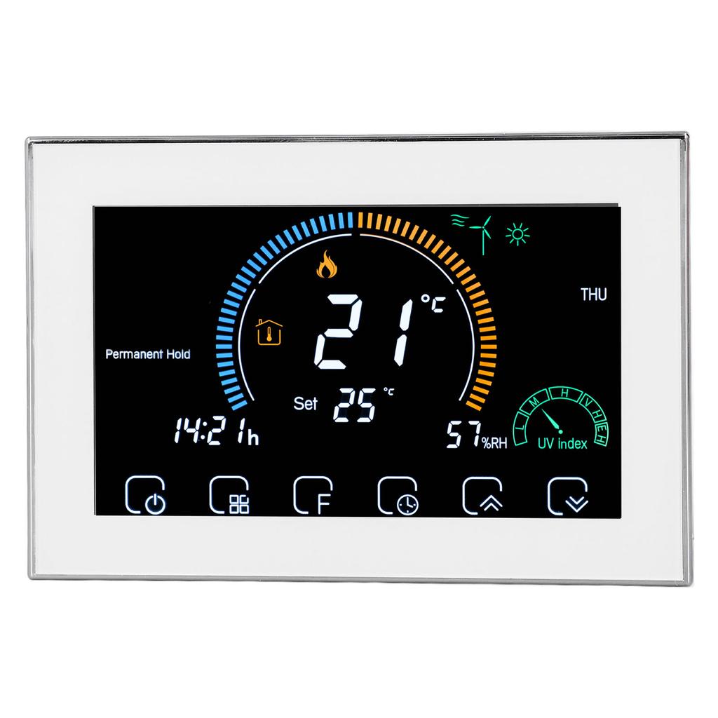 5A Smart Thermostat   WiFi APP Voice Control Programmable   Thermostat for Home Floor Hting AC95240V