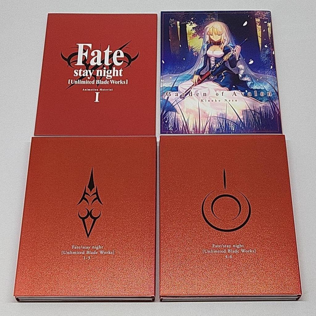 Fate stay night Unlimited Blade Works Conjunto de Discos Blu-ray Caixa Limitada Animate Usado
