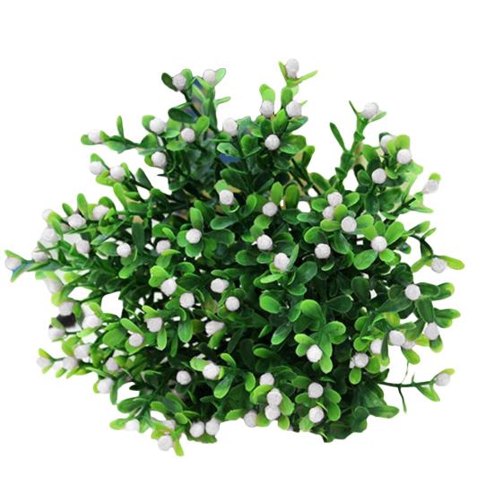 Artificial Plant Vivid Realistic Appearance Photo Props Home Decoration Fake Greenery Grass for Living Room