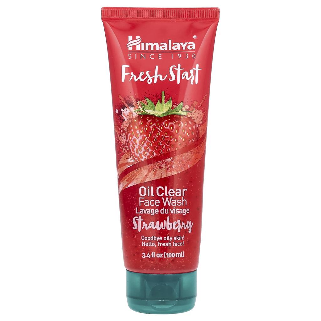 Fresh Start Oil Clear Face Wash, Strawberry, 100Ml(3.4Fl Oz)