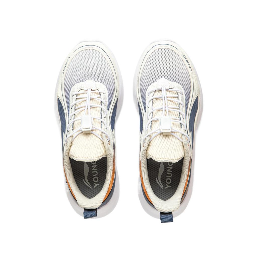 Li Ning Kids Dragonfly 4 Sports Lifestyle Comfortable Shock Absorbing Breathable Low Top Casual Shoes Men Casual Shoes YKCU056-9