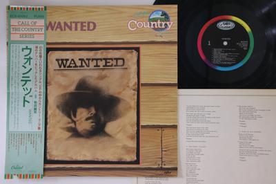 LP Record VARIOUS - Wanted ECS50062 CAPITOL RECORDS 1980 Japan Obi Folk Used