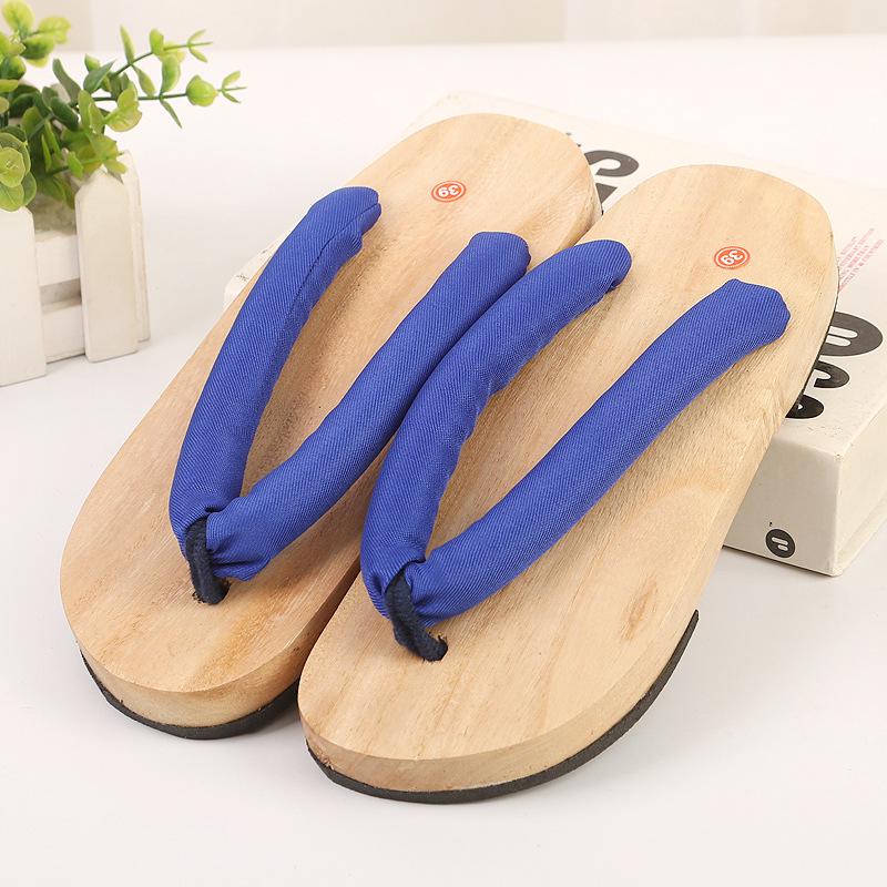 Geta Japanese Wooden Sandals: Non-slip, Thick-soled, High-heeled Summer Flip-flops for Men & Women