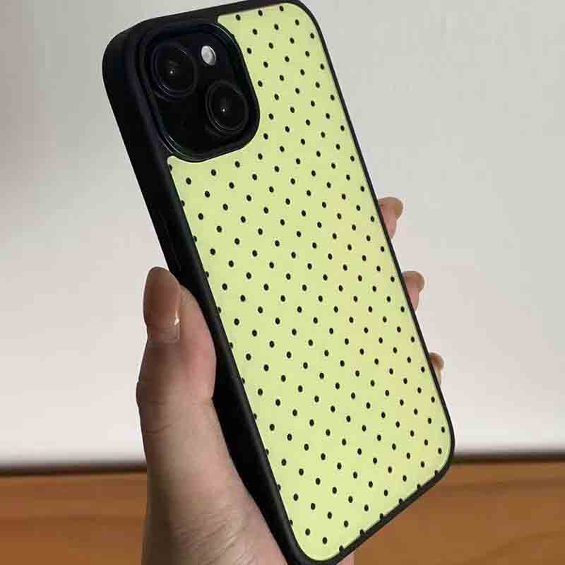 Full Screen Colorful Polka Dots Phone Case For iPhone 17 Air 16 Pro Max 15 14 Plus 13 12 11 Shockproof Back Coque Cover Fundas