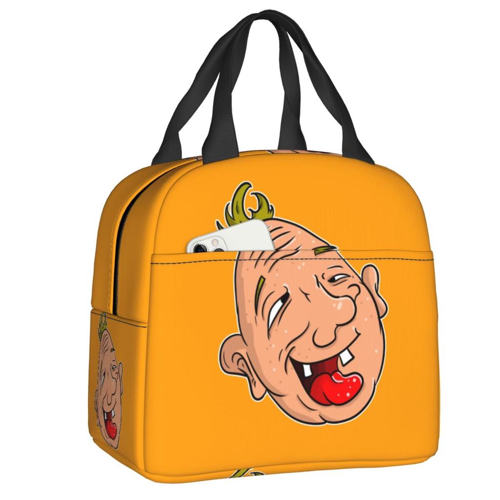 Benutzerdefinierte The Goonies Never Say Die Isolierte Lunchtaschen für Arbeit Schule Horror Abenteuerfilm Wiederverwendbare Thermokühlbox Bento Box
