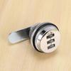 10x Alloy Code Combination Cam Lock Keyless Post Mail Box Cabinet Rv 3 Dial Silver