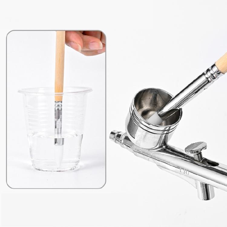 Airbrushing Paint Cup Cleaning Brush Pen Pot Clean Pen for Scale Model Model Cleaning Craft Tools Modeling Accessories