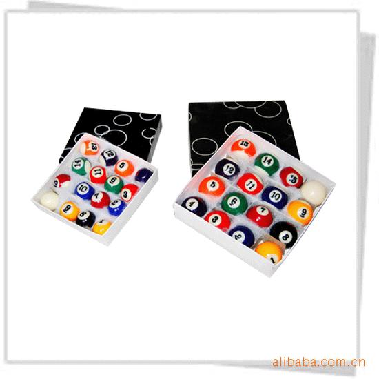 American Billiard Balls 2.5CM - Children s Table Billiard Accessories Hunter s Head