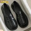 Brytyjski styl małe skórzane buty retro urocze japońskie buty jk wiosenne nowe płaskie mokasyny