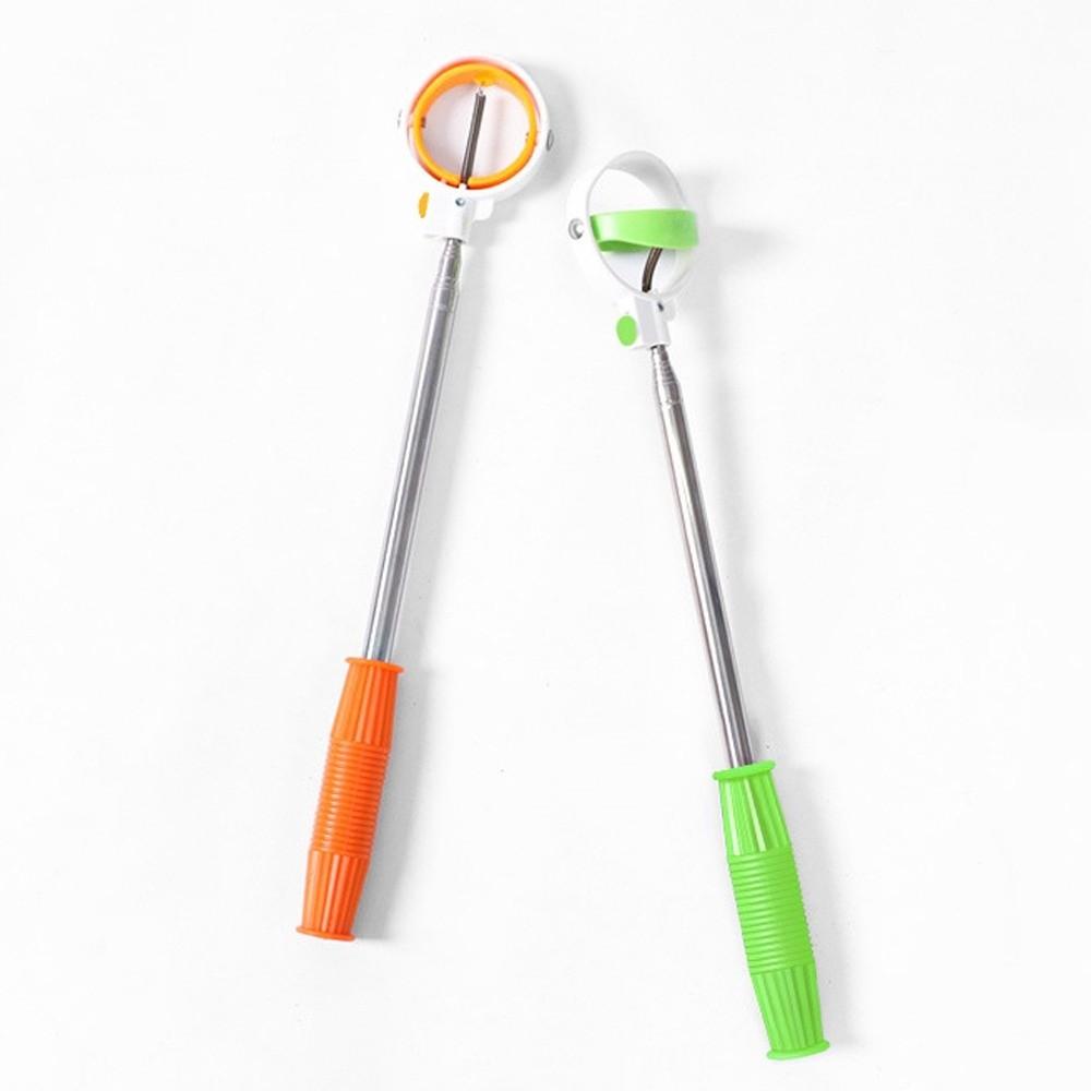Double Ring Golf Ball Picker Adjustable Portable Golf Ball Catcher Golfers