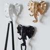 Animal Wall Hanger Hanging Hook Decor Clothes Craft Resin Ornament Decorative Supply for Bedroom Office Corridor
