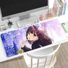 Nanase Kurumi Anime Mousepad Non-slip Suitable For Office Computers Laptops E-sports Game Desk Mats XXL Keyboard