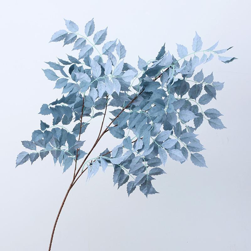 

Облако Листья Свадьба Моделирование Цветочный потолок Дорога Ведущая сцена с цветами Моделирование Зеленое растение 115cm темно-синий