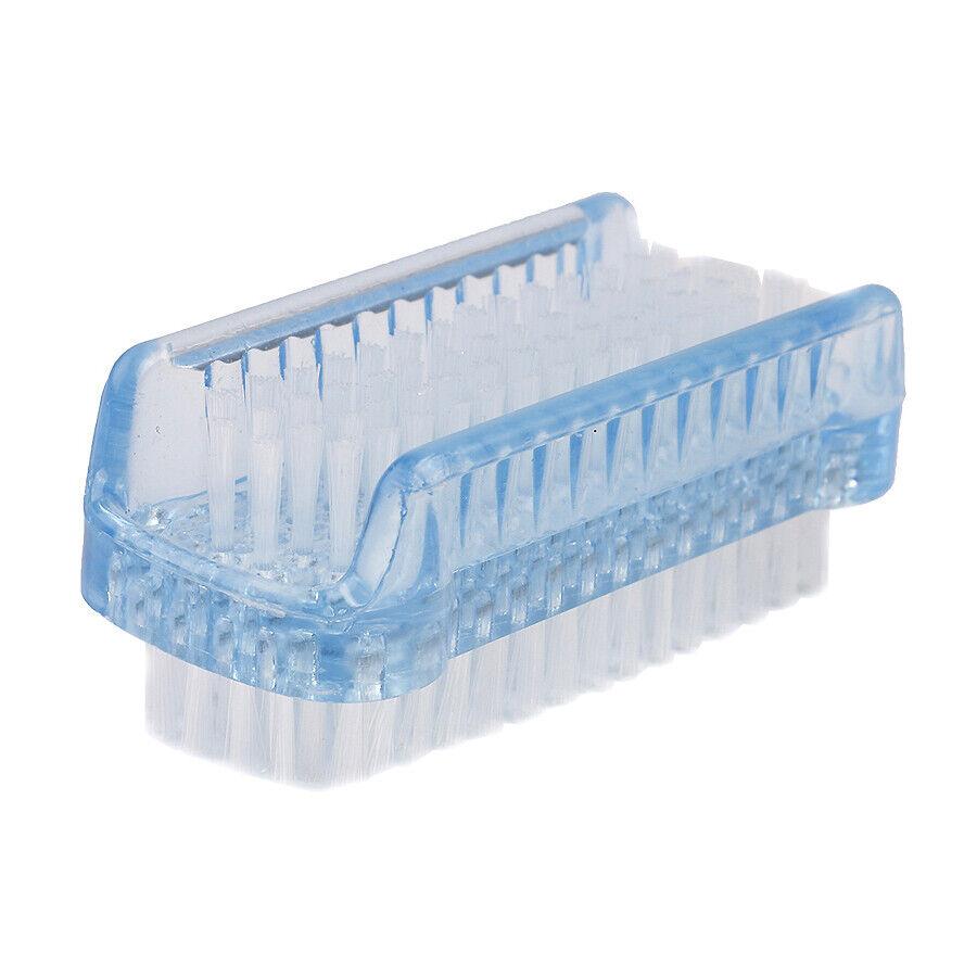 Dobbeltsidig neglerensbørste, manikyr og pedikyrverktøy, ideell for negler og tånegler