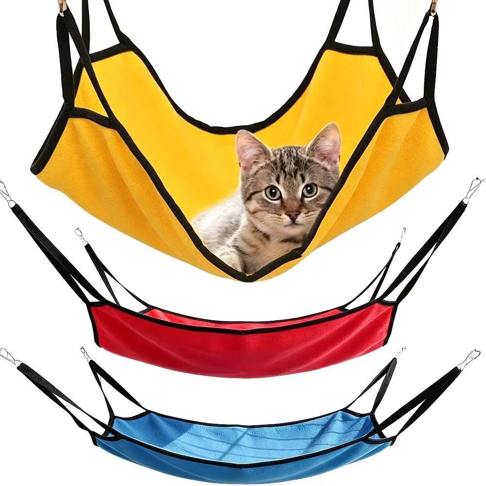 Portable Breathable Cat Hammocks Foldable Universal Pet Hammock Soft Hanging Bed Pet Supplies