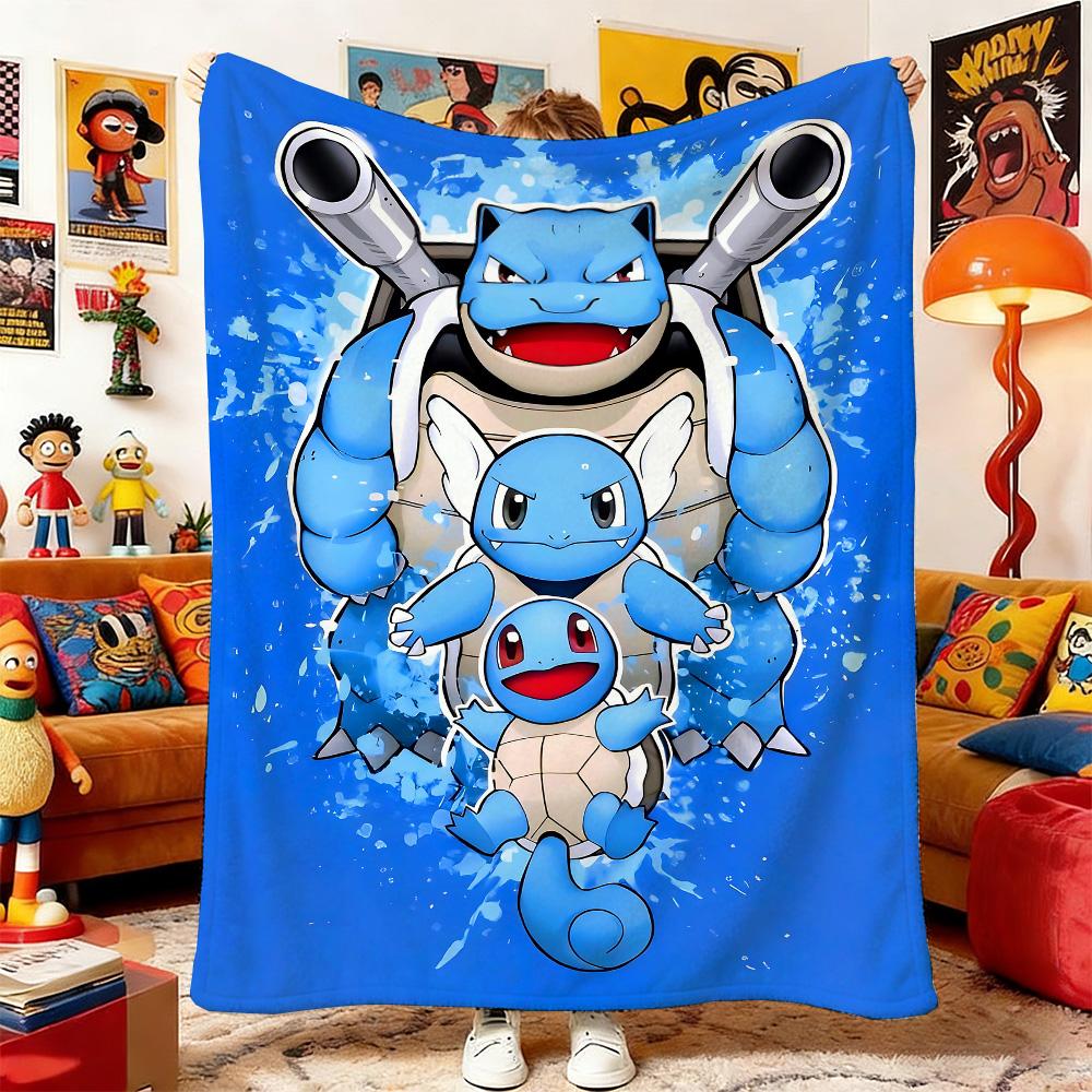 Sofas Blankets & Throws P-Poke-mones Bedspread on the Bed Anime Blanket Home and Decoration Sofa Bedspreads Picnic Throw Double