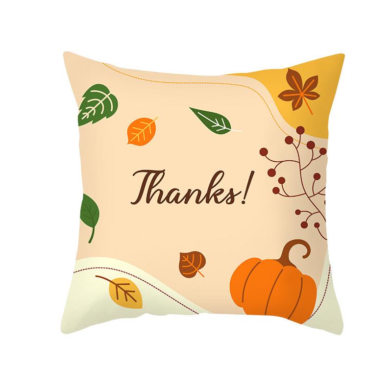 Autumn Harvest Pumpkin Pillow Cover Shopee Home Furnishings Nordic Peach Skin Pillow Cover Sofa Cushion