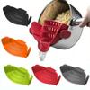 Premium Silicone Pasta Strainer Wide Mouth Colander For Effortless Vegetable And Fruit Drainage In Vibrant Colors