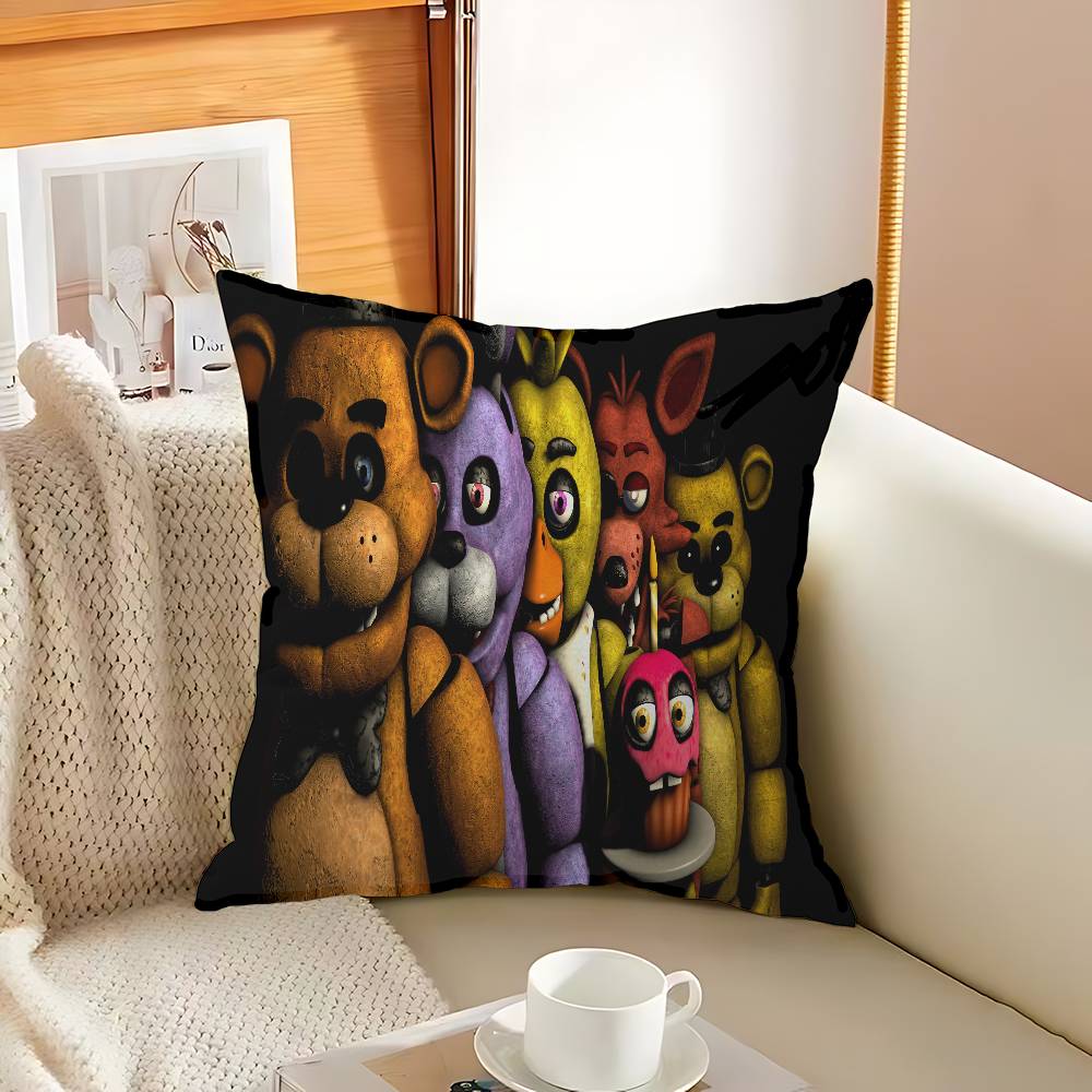 F-Fnaf Five-nights-At-Freddys Personalized Pillow Cover Kids Bedroom Wild Party Decor Pillowcase kid Birthday shower Gift