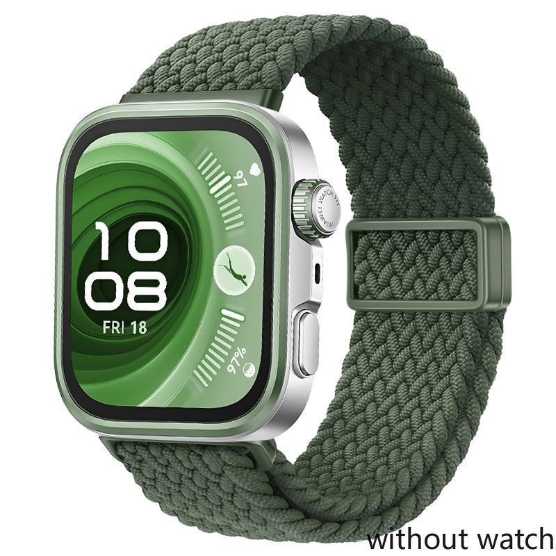Nylon Magnetic Strap for Huawei Watch Fit 4/3 Braided Breathable for Huawei Watch Fit 4 Pro Sport Bracelet Watchband Accessories
