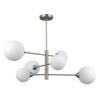 Pendant Lamp Evora 6 G9 Satin Nickel Italux Pnd-55342-6-Sn