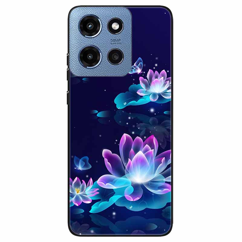 Phone Cases for Moto G 2025 5G Case Flowers Printing Silicone TPU Soft Covers for Motorola Moto G 2025 Back Shell For Moto G 5G