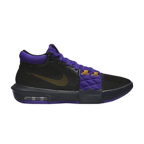Nike Мужские кроссовки LeBron Witness 8 EP  Lakers  FB2237-001 EU 40 чёрный/фиолетовый