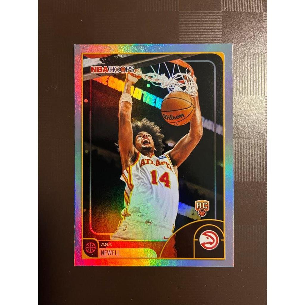 Used Topps NBA Asa Newell RC 3 pieces