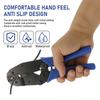 BNC Crimp Tool Professional Coaxial Cable Tool Kit Wire Lug Tube Terminal Crimper Hex Crimp Tools Pliers for RG58 RG59 RG6