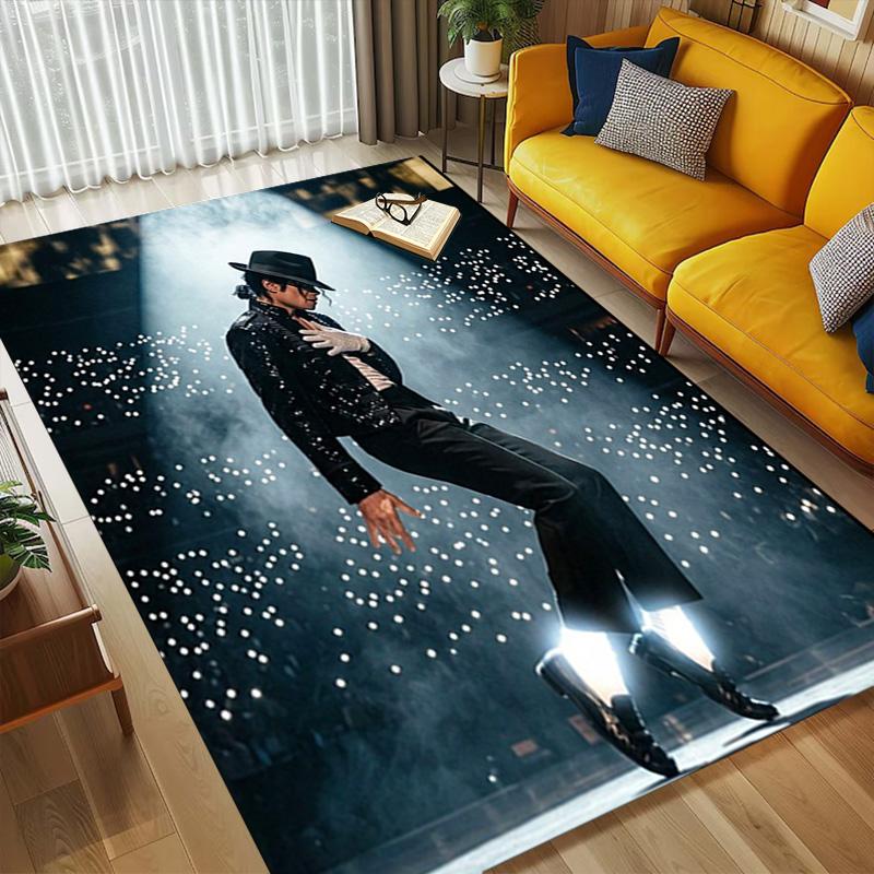 Moonwalk Dance Area Rug Carpet For Bedroom Game Playroom Living Room Nonslip Sofa Office Home Decor Doormat Christmas Gift C3170