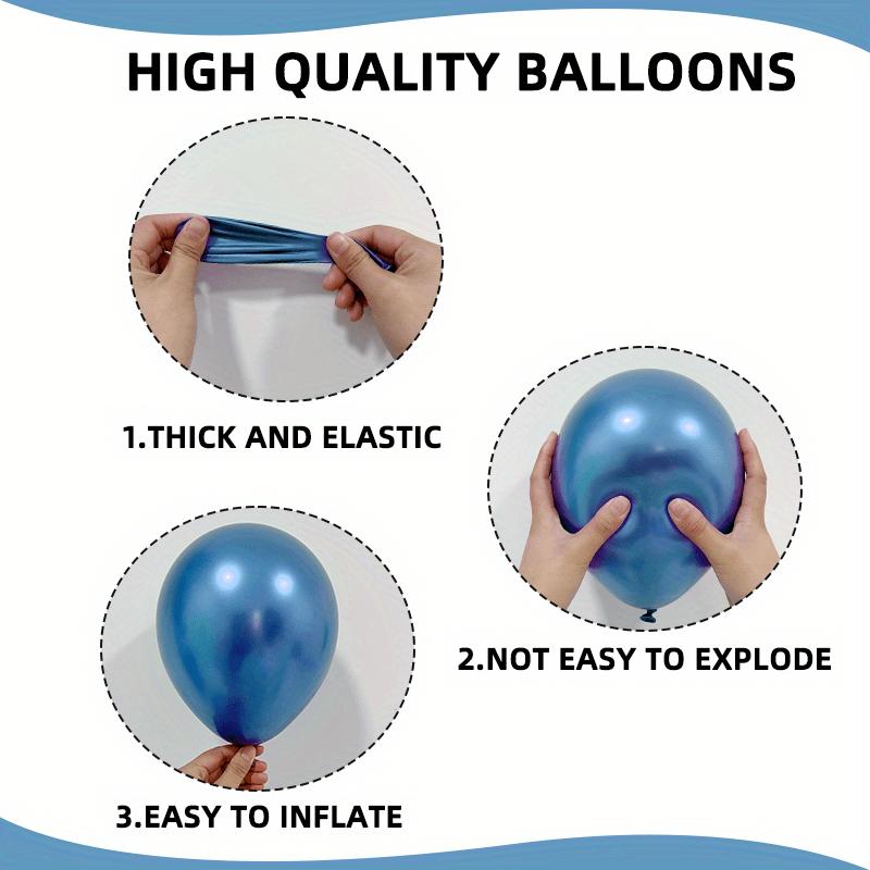 170pcs Underwater Party Balloon Arch Set Includes A Variety of Balloons Suitable for Ocean-themed Parties Birthday Decorations