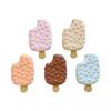 Funny Fruit Popsicles Shape Refrigerator Magnets Magnetic Backing Fridge Sticker Home Office Whiteboard Decoration