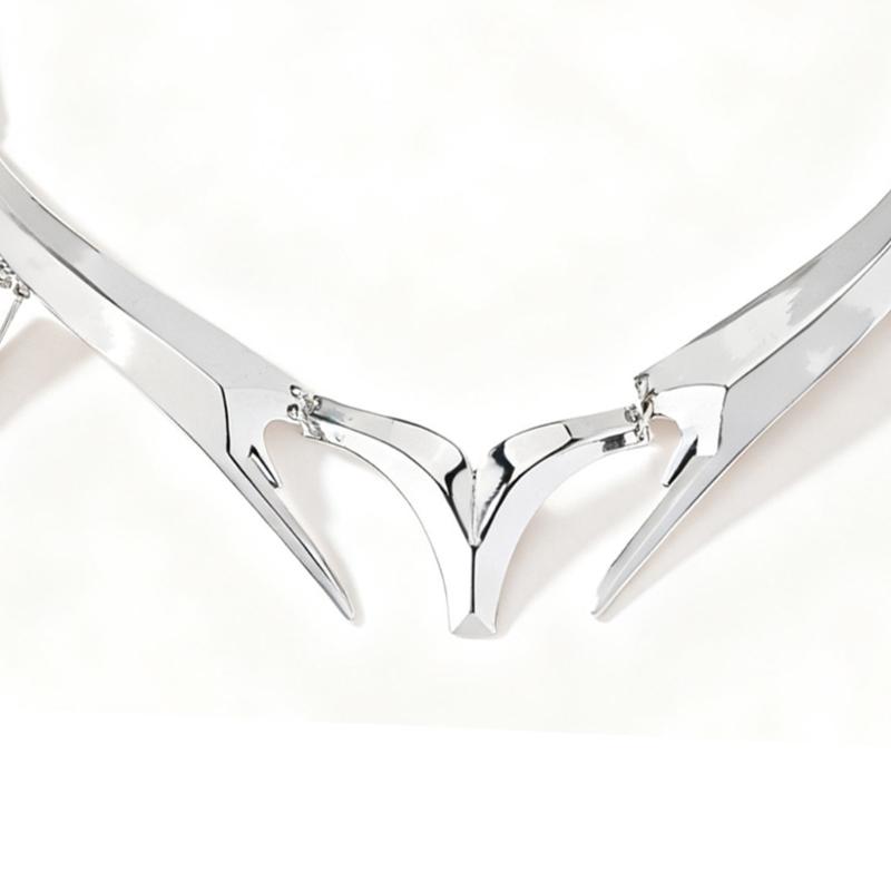 Mechanical Designs Lip Rings Face Mask Punk Body Jewelry With Sturdy Alloy Construction For Alternative Fashion