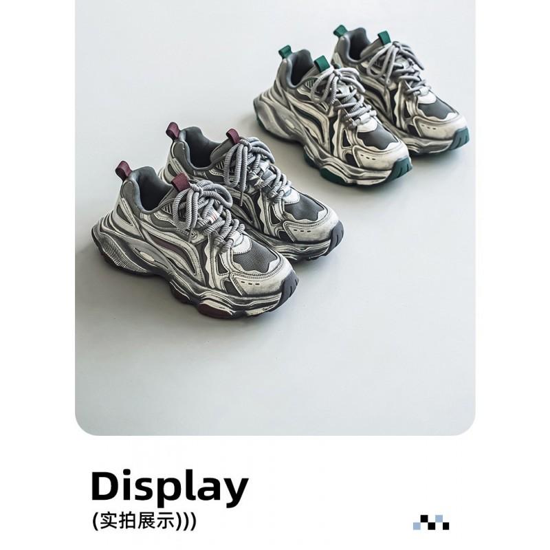 Chaussures Homme Putian 2026 Tendance Sportive Jeunesse Marque Course à Pied Loisir Antidérapant Résistant à l'Usure Augmentant la Taille Papa