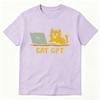 Funny Cat GPT Graphic Tshirt Unisex Women Clothing Fashion Vintage Tshirts Summer Cotton Casual Oversized Short Sleeve T Shirts