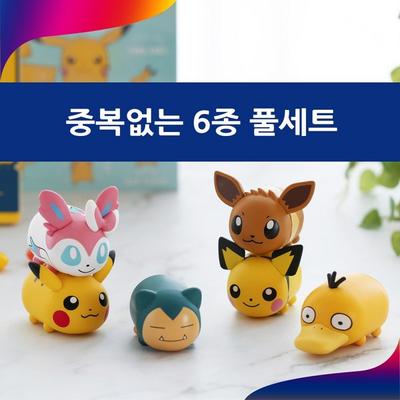 Pok?mon Stacking Figures 6 Set, 1 Set Korean Toy